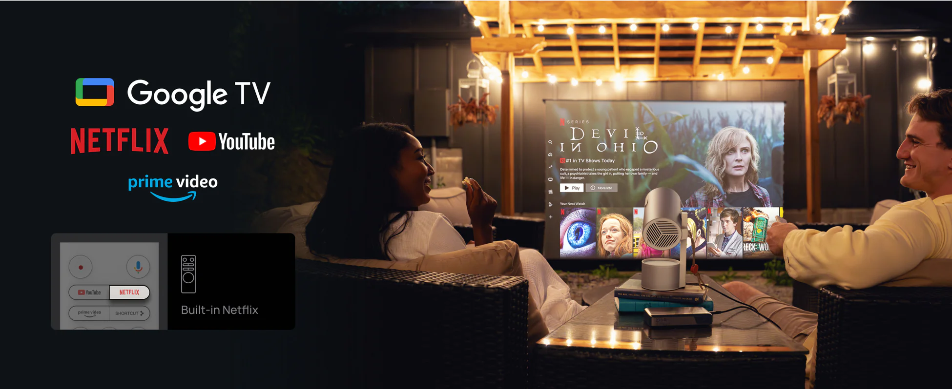 MoGo 3 Pro z Google TV