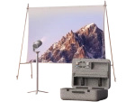 XGIMI MoGo 4 Laser Outdoor Collection | ultra mobilny projektor w zestawie z powerbase stand, ekranem, magnetycznymi filtrami oraz walizką