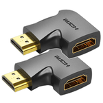 Adapter kątowy HDMI Vention AIOB0-2, 4K 60Hz (czarny) 2 szt.